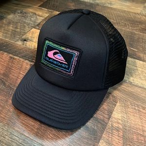 Quiksilver Men’s Black Trucker Hat